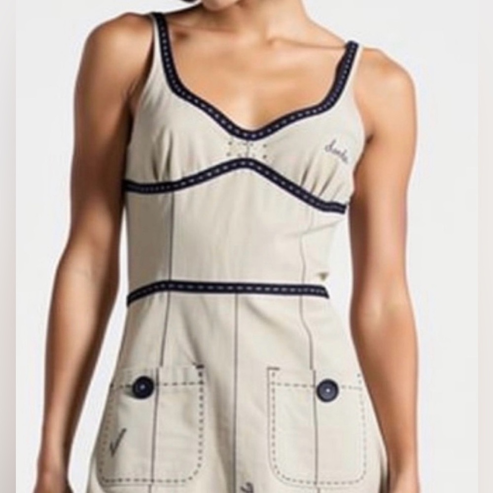 RARE Archival Moschino 1990 “Ceci N'est Pas Haute Couture” Sloper Dress - IT 42